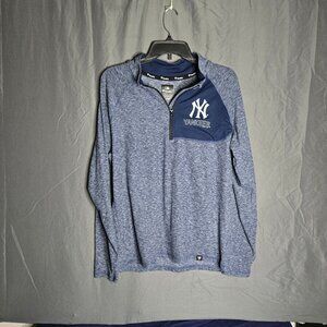 MLB New York Yankees Fanatics Pullover 1/4 Zip Pullover Women Adult Medium